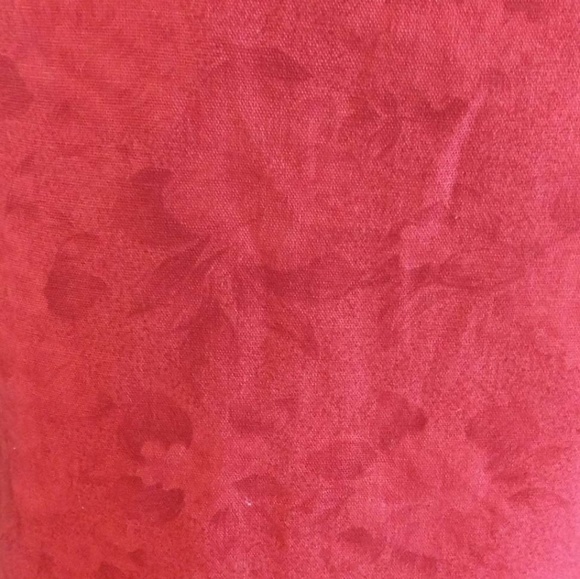 NWT Gap Size 6 Linen Red Holiday Skirt w/ Pockets - Picture 5 of 7